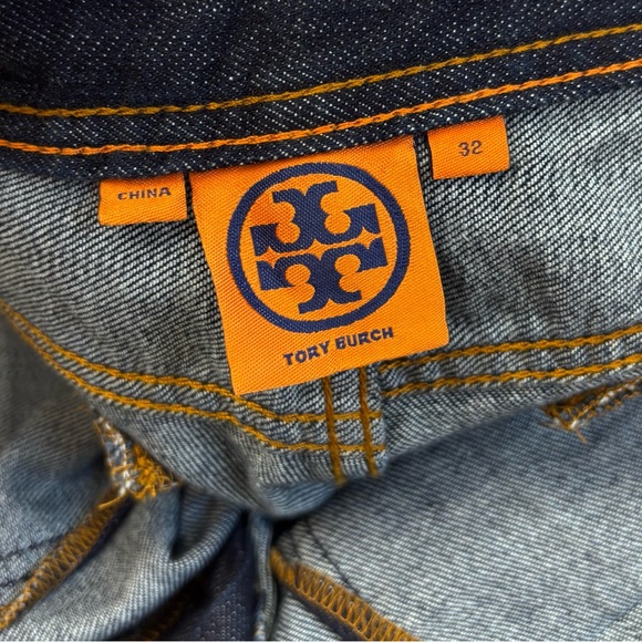 Women’s 32 Tory Burch Boot Cut Jeans - Picture 6 of 8